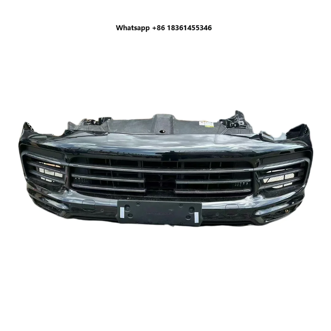 

For 2020- Original Front Bumper Grille Headlight Radiator Intake Hood Combination