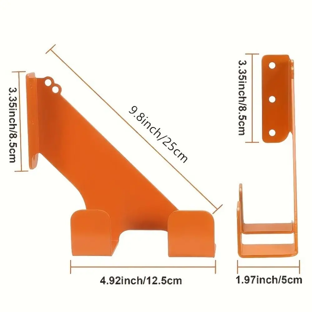 ที่วางเลื่อยลูกโซ่สากลระดับพรีเมี่ยม ที่แขวนเลื่อยลูกโซ่โลหะกันสนิม ตะขอกันลื่น ออแกไนเซอร์จัดเก็บประหยัดพื้นที่โรงรถ