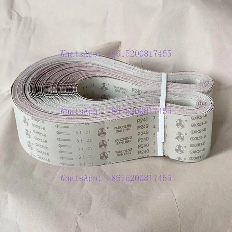 Polishing and grinding belt Metal stainless steel belt 1220 * 150MM 10PCS