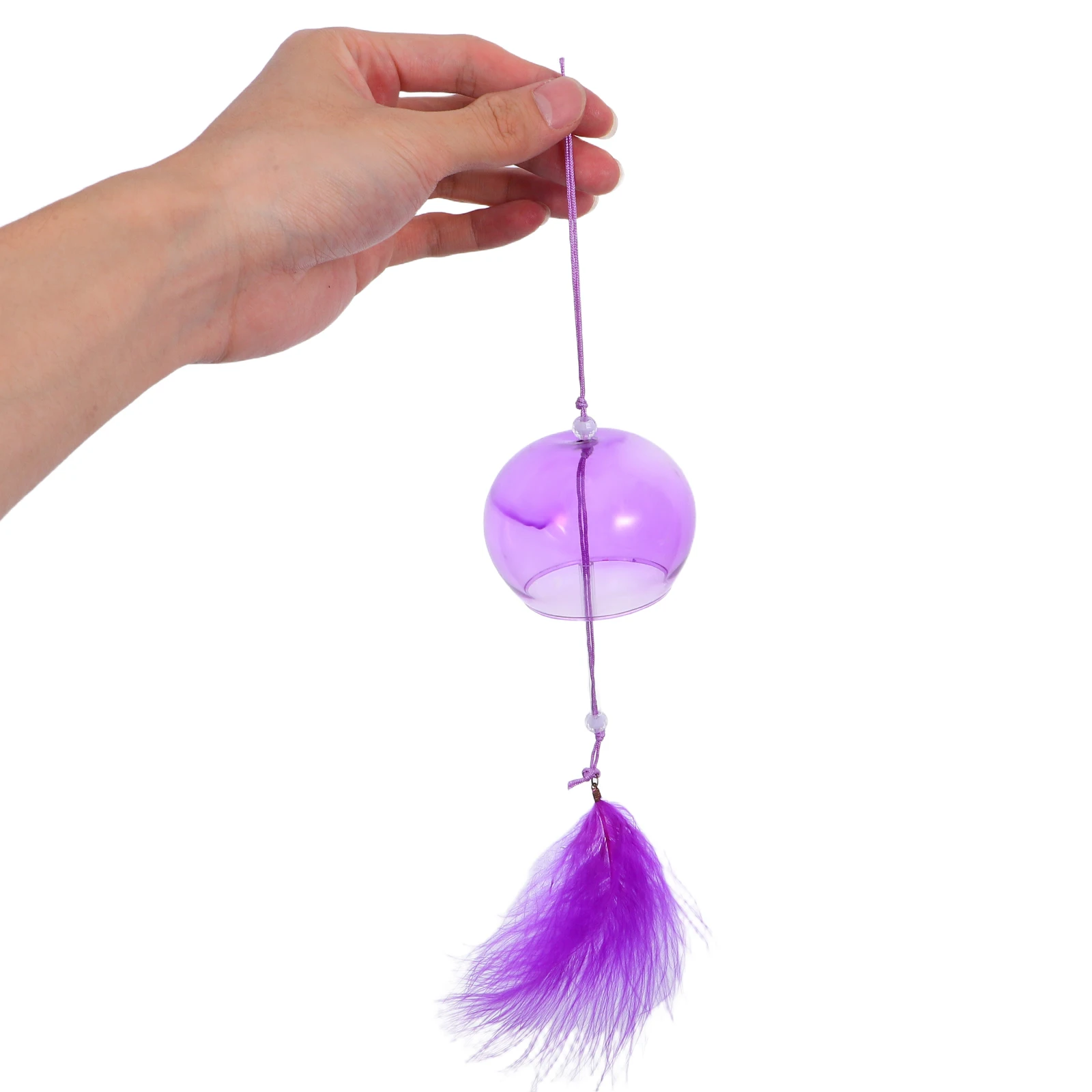 

6Pcs Japanese Edo Glass Wind Chimes Vibrant Colors Balcony Garden Pendant Serene Melody Home Outdoor Decorative Gifts