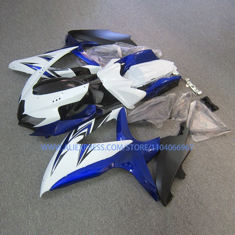 GSXR600/750 2008 2009 2010 Motorcycle Parts Fairings for GSXR 600 750 08 09 10  Aftermarket Fairing Panel Kit