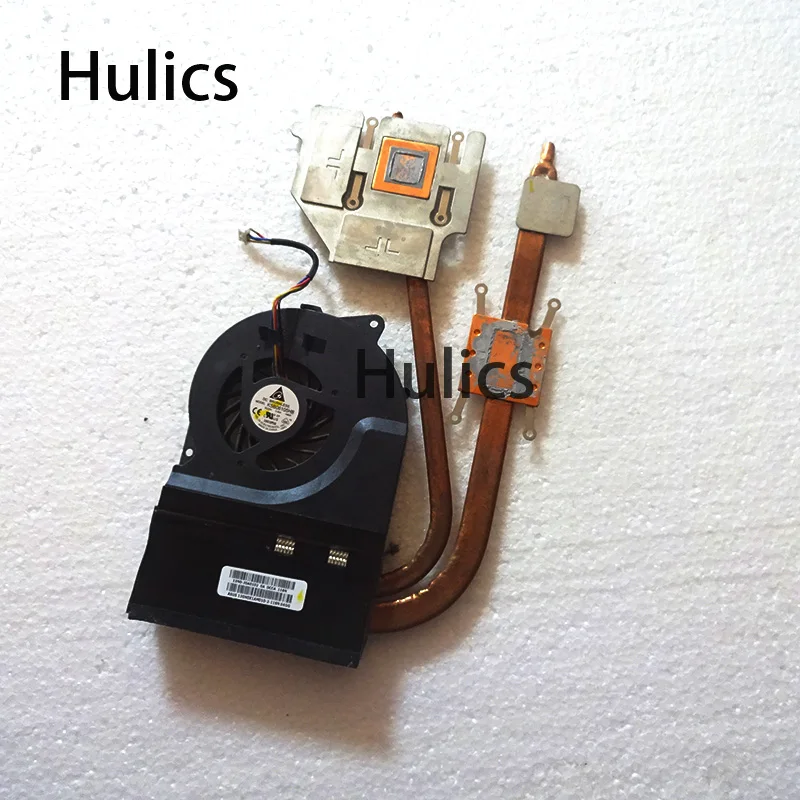 Hulics Used Notebook CPU Cooling Cooler Fan Heatsink For Asus N53S N53SN N53SV N53SM N53JQ N53JN N53JL N53JF N53J N53 KSB06105HB