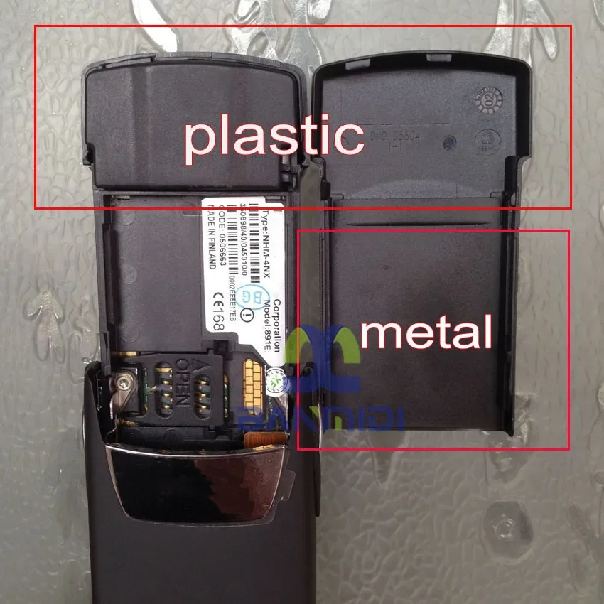 Używany telefon komórkowy 8910, odblokowany, 2G GSM 900/1800, klawiatura angielska, rosyjska, arabska.