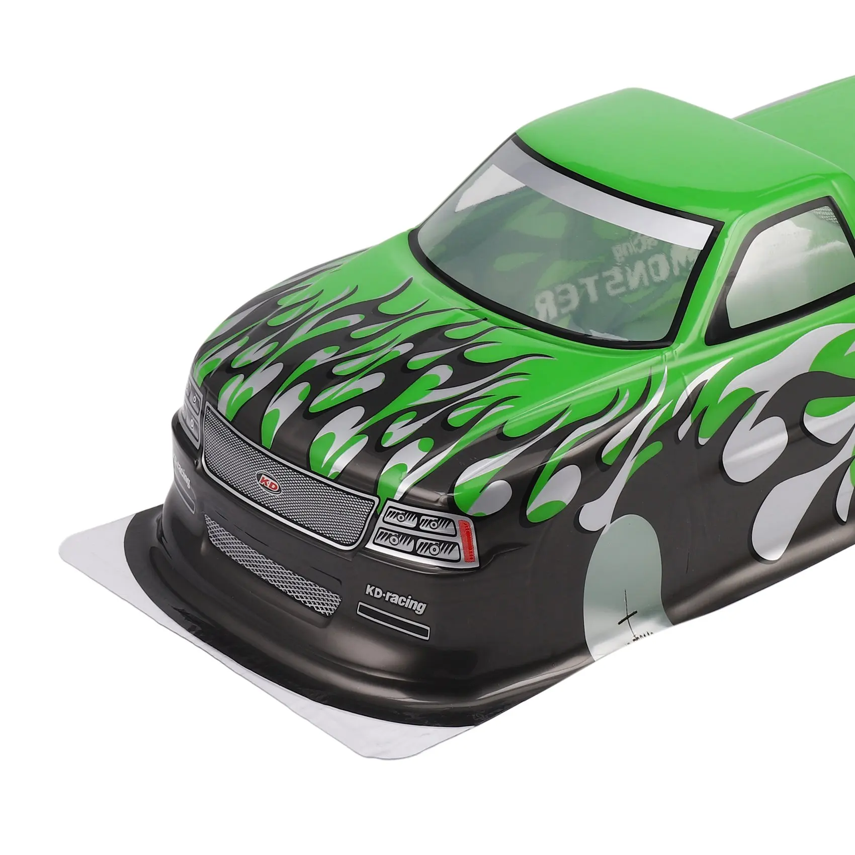 

Для 1/10 RC Car Venom T-10 ПВХ окрашенный корпус 1/10 RC автомобиль пикап ширина 205 мм колесная база 255 мм