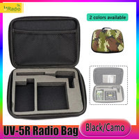 UV-5R Walkie Talkie Hunting Bag Case M-5R Radio Carring Handbag Storage Box Black Or Camo For Baofeng UV-5RTP UV-5RE 5RA TH-UV3R