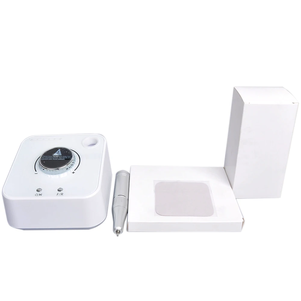 Perceuse à ongles électrique professionnelle: pour ongles en poudre de trempage de Gel acrylique, Kit de Machine à ongles Portable, outils de manucure et de pédicure