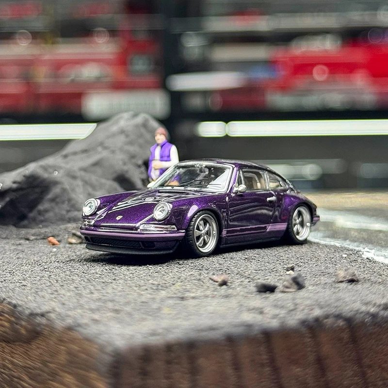 Zinct escala 1:64 911 964 cantante DLS/coupe modelo de aleación coche clásicos recuerdo para adultos regalo Hobby y juguetes