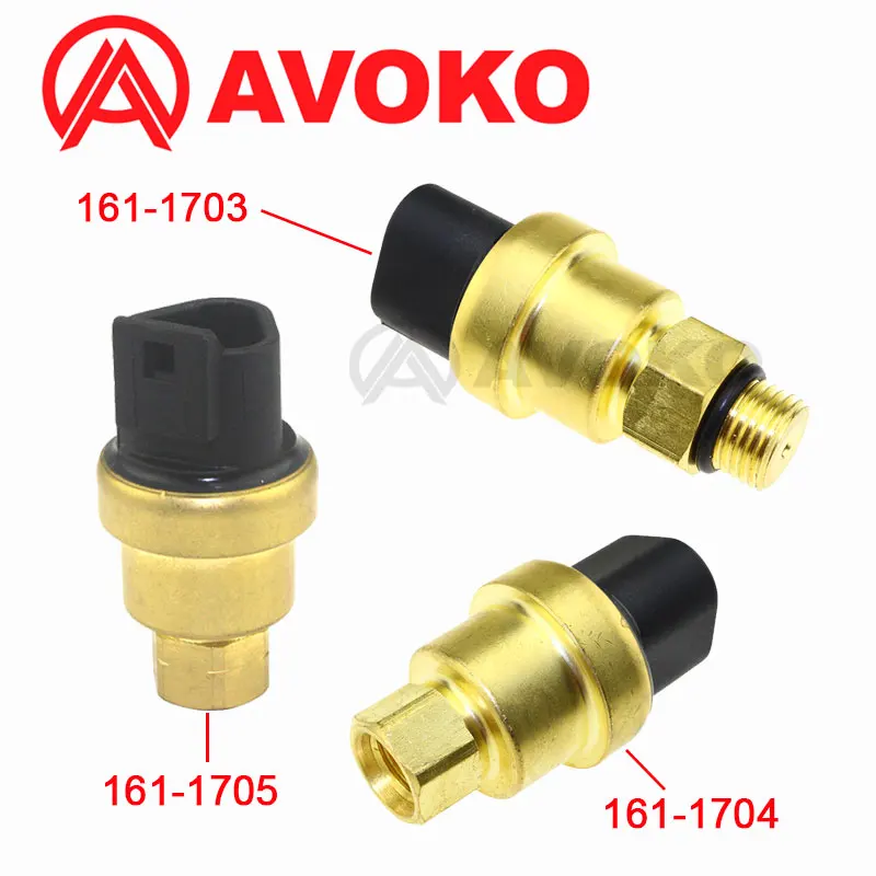 

161-1703 161-1704 161-1705 Датчик давления для экскаватора 325D 330C E325D 725 730 MT735 MT745 MT755