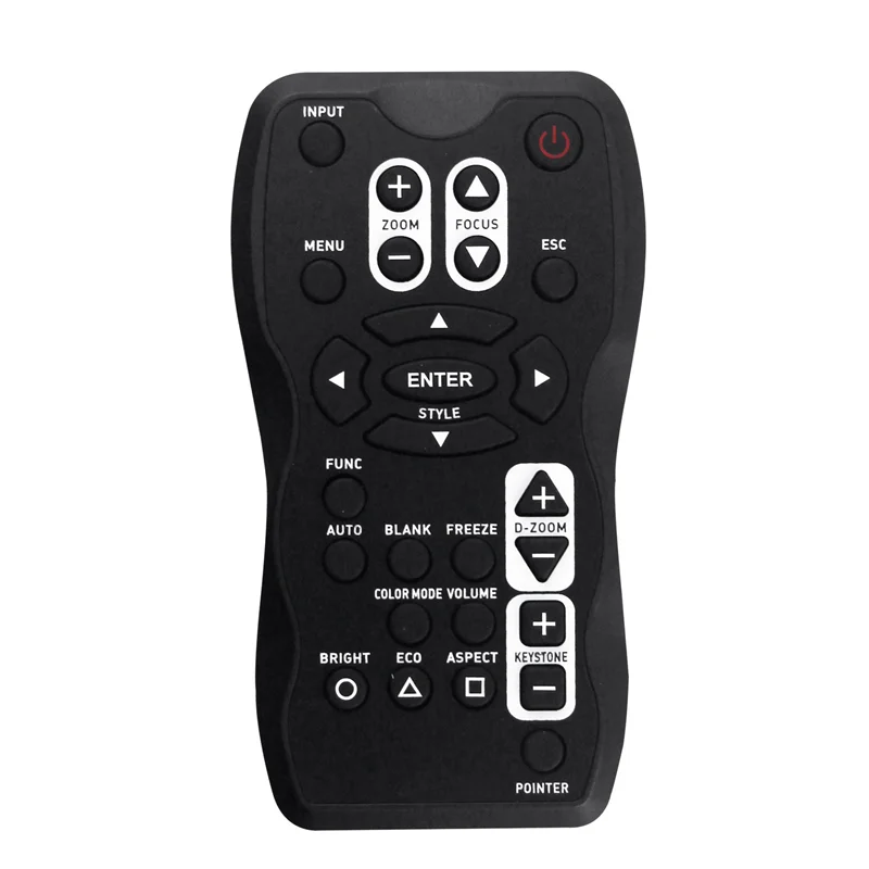 Replace YT-100 Projector Remote Control for XJ-A130, XJ-A135, XJ-A140, XJ-A145, XJ-A150, XJ-A155, XJ-A230, XJ-A235