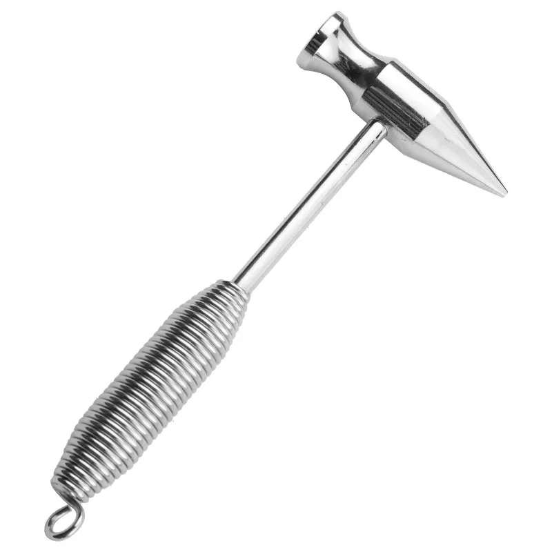 Anti-Explosion Car Safety Hammer Spring Rust Chipping Hammer Pointed Welding Hammer Emergency Rescue Auto Repair Hand Tool
