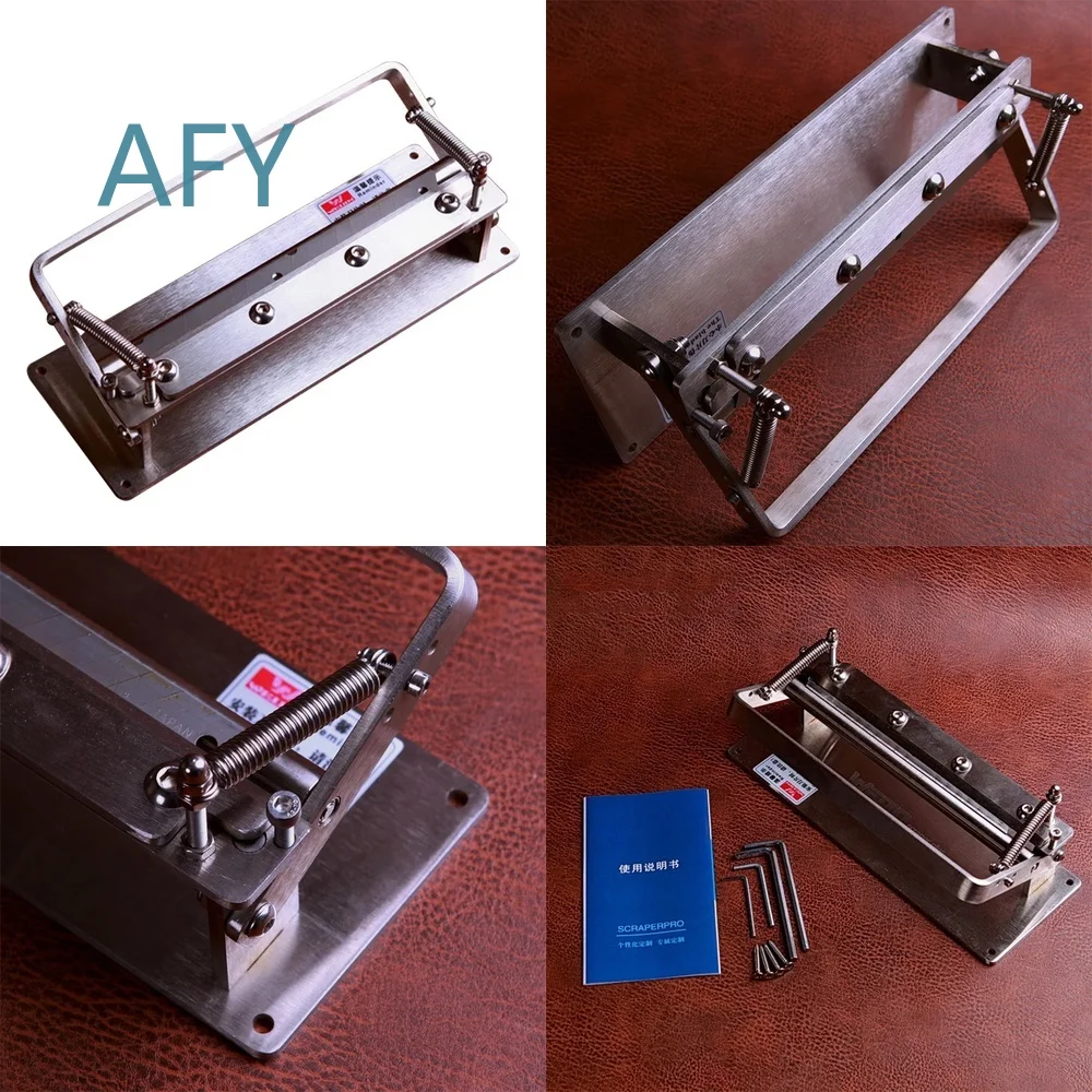 Manual Leather Peeler for Stainless Steel Thinner Shovel Edge Peeler for Leather Flake Machine Handheld Leather Tool for