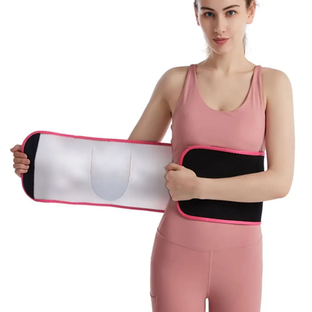 

Silver Ion Waist Protection Belt Elastic Multifunctional Slimming Sweat Belt Belly Shapewear Adjustable Belly Sweat Trimmer Belt