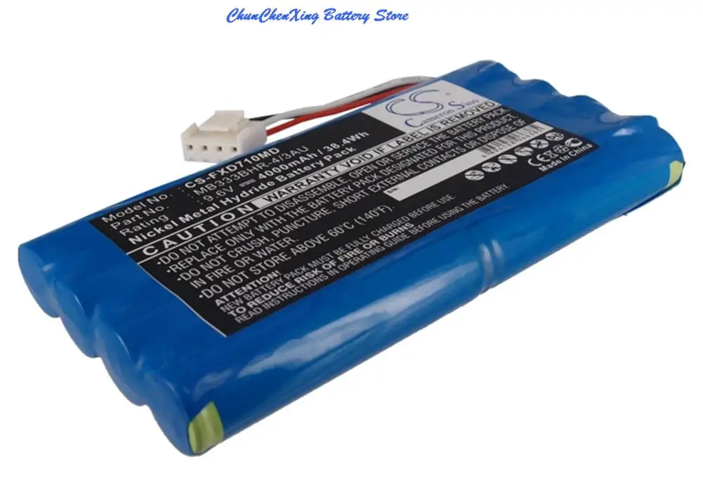 4000mA Medical Battery for Fukuda Cardimax FX-7100, FX-7102,FCP-7101,FX-2201,FX-7000,FX-7102,FX-8200,FCP-8100