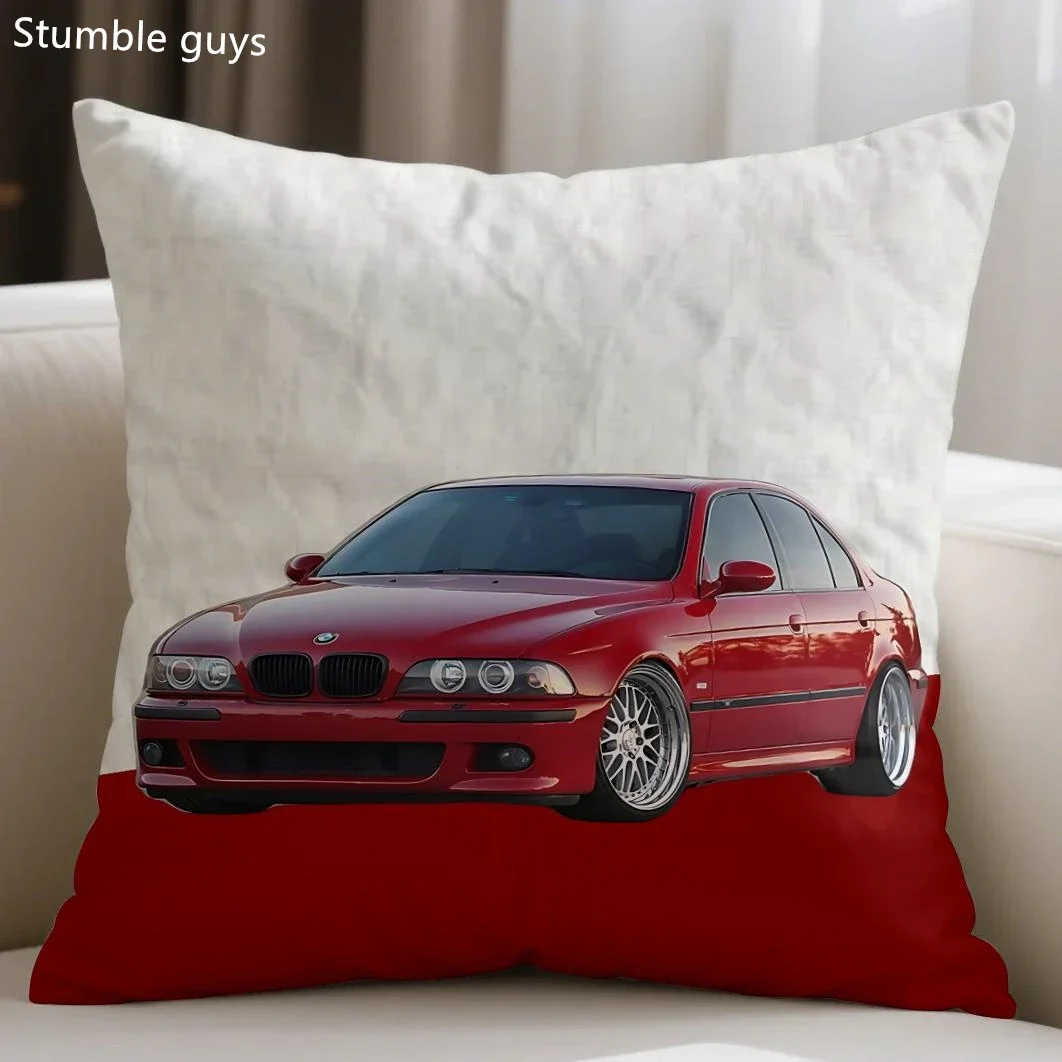 

Sofa Cushion Cover BMW 45X45cm M Power Sports Motorcycle Racing Warm Living Room Sofa