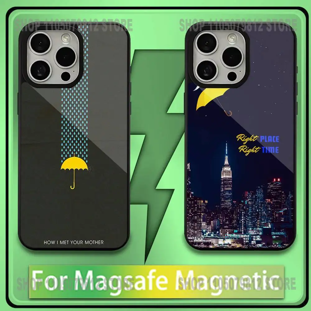 

How I Met Your Mother Himym Phone Case For iPhone 16,15,14,13,12,11,Plus,Pro,Max,Mini Soft Magesafe Magnetic Wireless Charge