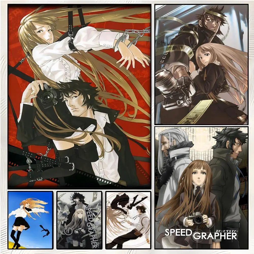 anime thriller S‑Speed Grapher Poster Superior Home Space  Indoor Decorative Art & Home Decor