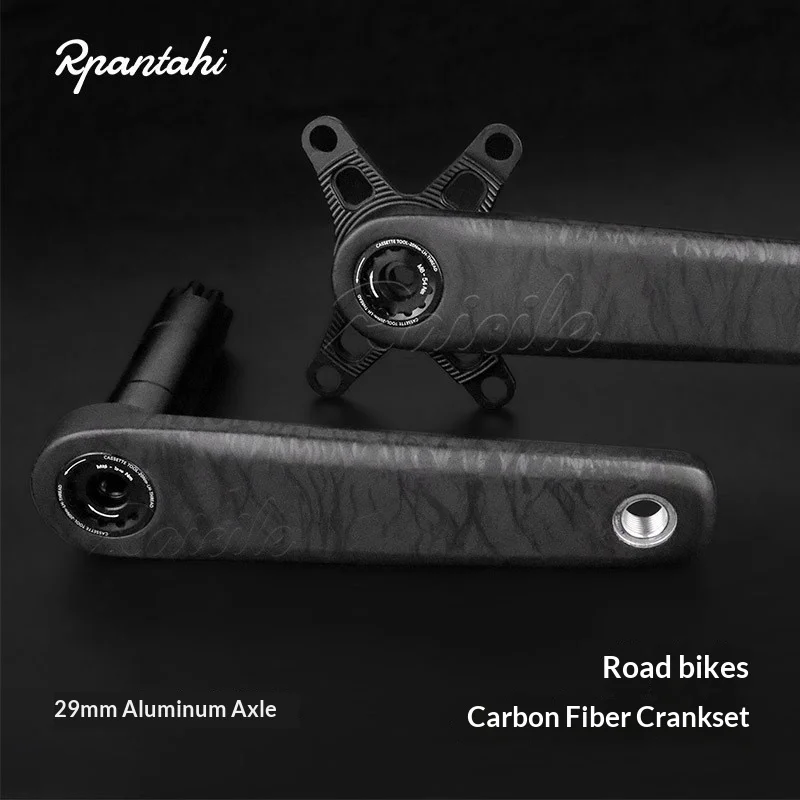 Road Bicycle Rpantahi Crank Carbon Fiber Dub 29 Aluminum Spi