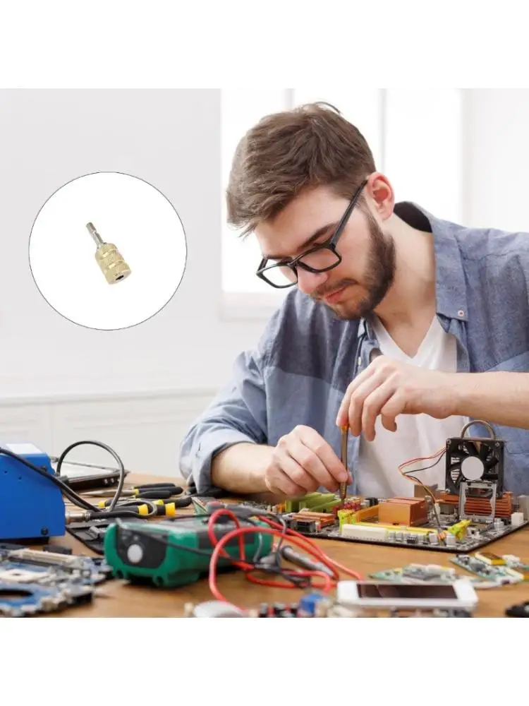 

Y1UD Corrosion Resistant Extension Bar 6.35mm Ergonomic Designs Power Tool Accessory For Tight Space Operations