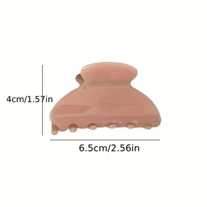 Acetate Tóc phụ nữ thanh lịch cho phụ nữ, chú hề cá mập ngọt ngào, kích thước trung bình, phụ kiện quần áo 12 Phụ kiện bán hàng chính Lễ hội Carnival - №10