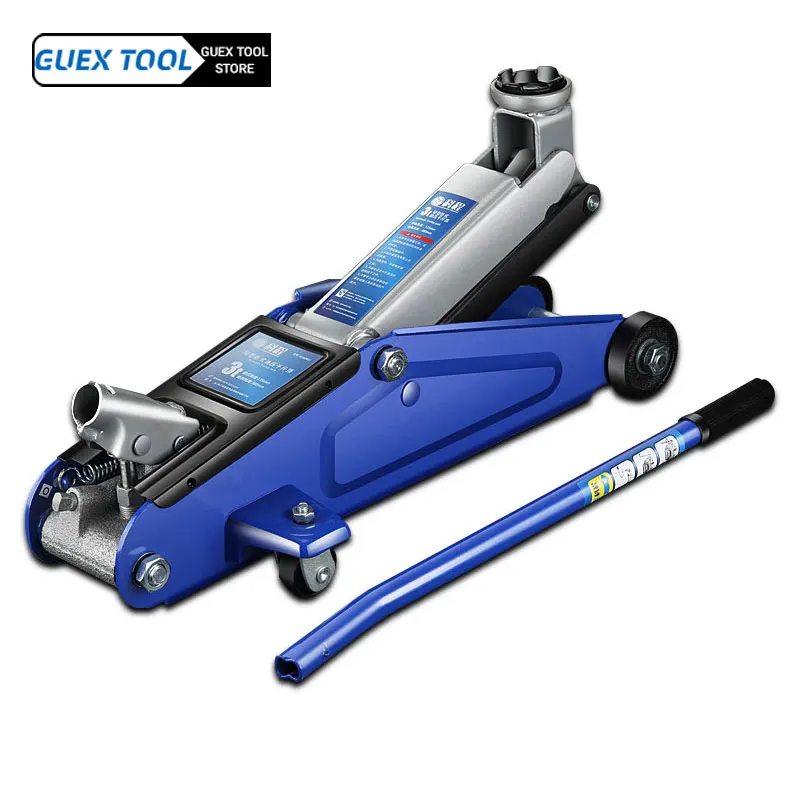 3 Ton Car Jack Lifting Set Oil Pressure Quick Lifting Horizontal Jack for SUV Tire Stand Change Tool Car Hydraulic Maintenance