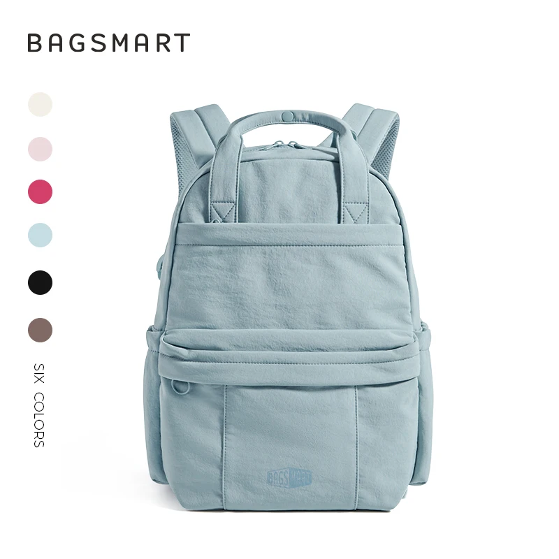 BAGSMART Girls School Backpack Multi-Function Leisure Travel Hand Luggage Backpack Large Capacity Business 14.3 in Laptop Bag