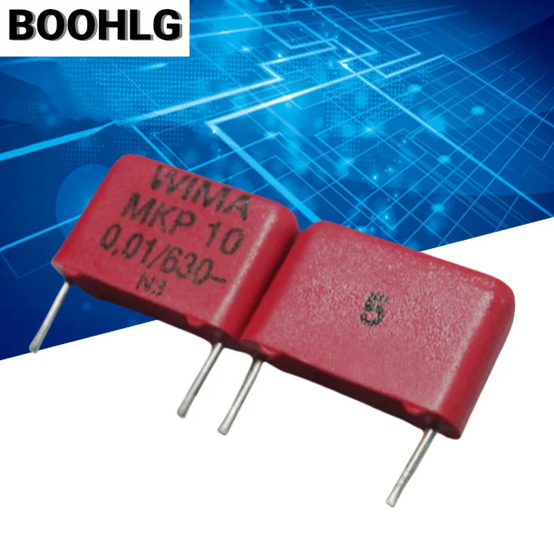 

5 шт. WIMA MKP10 0,01 мкФ 630 В 10nf 103 новый 5% пленочный конденсатор 10 мм