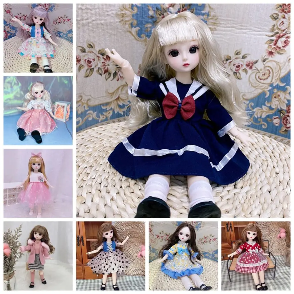 Cute Doll Lovely Clothes 21 Detachable Joints Accessories Cartoon Doll Princess Dress 10 Styles Clothes Decoration