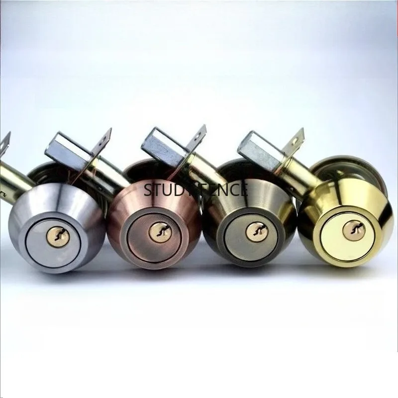 

Невидимый дверной замок из нержавеющей стали, круглый замок с одним открытием, замок для внутренней двери, проходный замок, аппаратные аксессуары с ключами