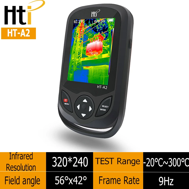 Hti 220*160/320*240/384*288 IR Pixels Handheld Thernal Imager Infrared Thermal Imaging Camera for Indrustrial Repair PCB