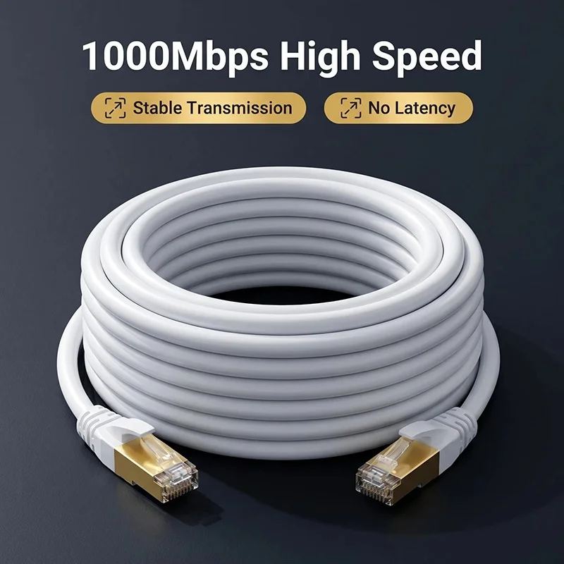 UTP Network Internet Cord Cat6 RJ45 Ethernet Cable 0.5M 1M 2M 3M 5M 10M RJ45 LAN Internet Lead For Desktop Computer Router Modem