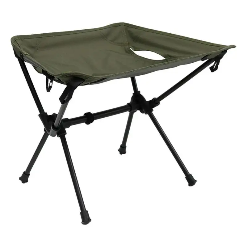 

Folding Stool Aluminum Alloy Portable Stool Retractable Hiking Chair Outdoor Backpacking Stool For Outdoor BBQ Fishing