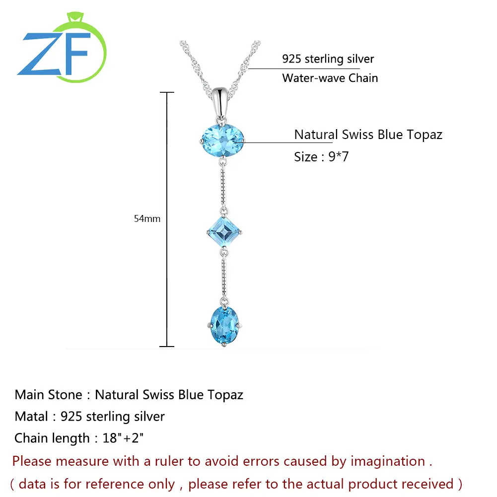 GZ ZONGFA Gemstone Snowflake Chain Necklace For Women Original 925 Sterling Silver Green Nano Crystal Pendant Fine Jewelry