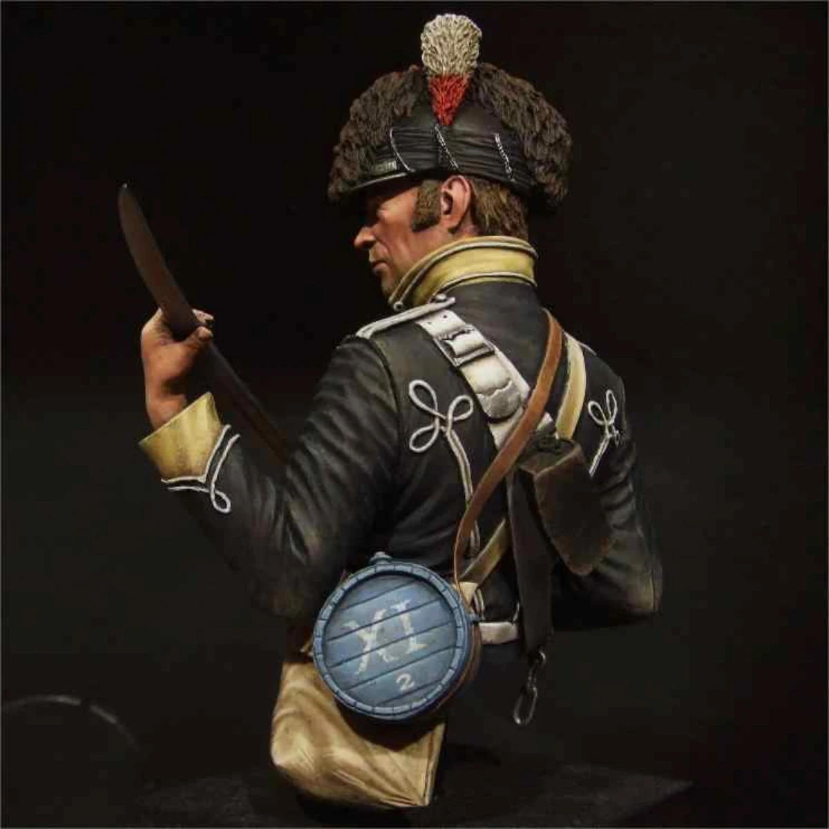 1/9 Resin unpainted model Kit, military theme, bust of Napoleon British Cavalry unassembled and unpainted GK