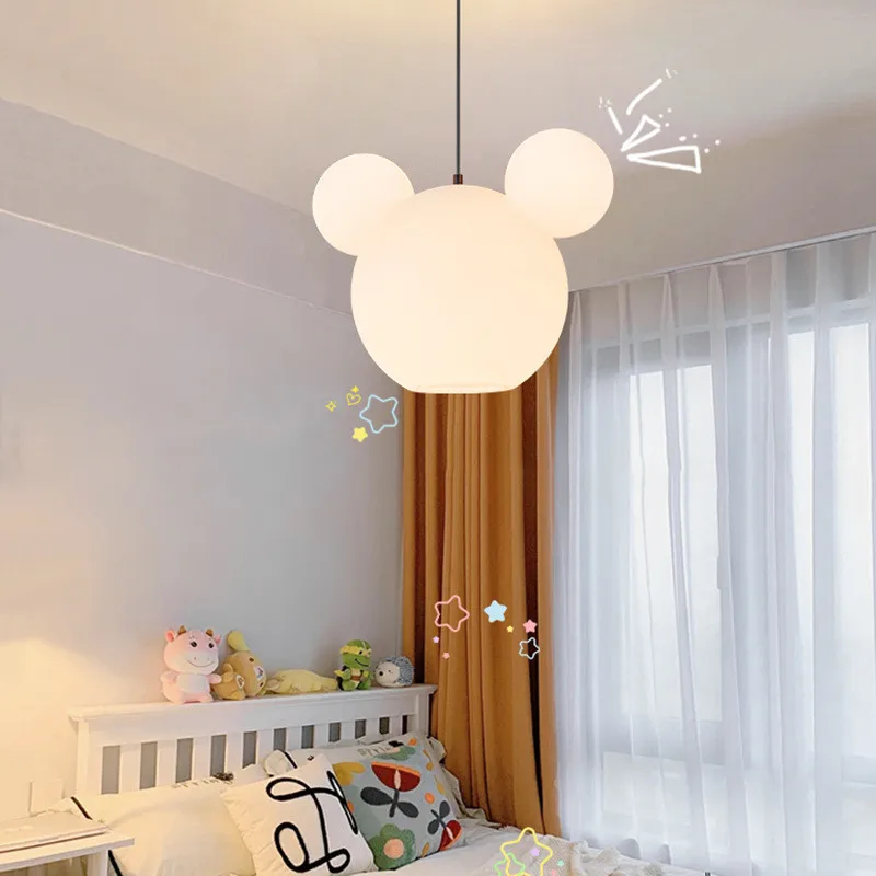 

Children's Bedroom Lamp Girl Boy Princess Light Luxury Modern Minimalist Eye Protection Smart Room Creative Cloud Chandelier