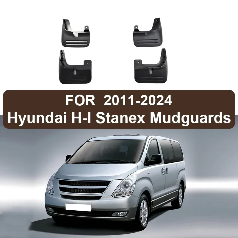 

For T Hyundai CUSTO H1-Stanex 2011-2024 Fender Mudguard Mud Flaps Guard Splash Front Rear Flap Mudguards Car Accessories