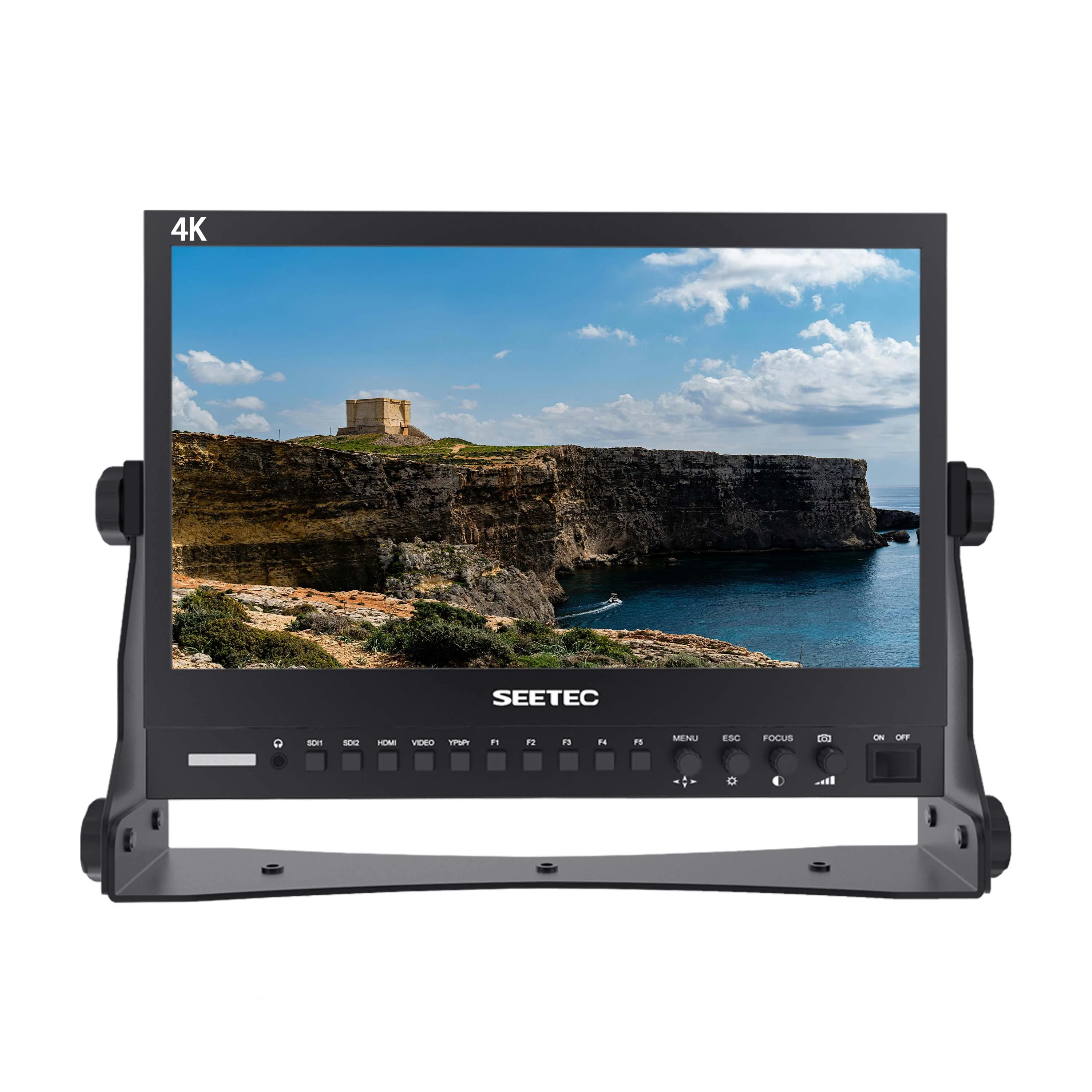 

SEETEC P133-9HSD 13 Inch Aluminum Design IPS 1080p Pro Broadcast LCD Monitor with 3G-SDI HDMI AV YPbPr hd Broadcast Monitor