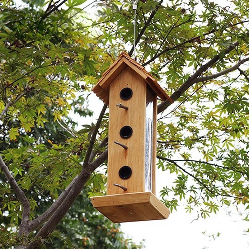 

Garden Bird Feeder - Attract Hummingbirds for Patio, Elegant Outdoor Decor for Year-Round Viewing