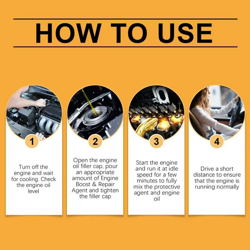 Engine Wear Protection Highly Effective Engine Anti Wear Protector Engine Protection Efficient Engine Agent For Car Maintenance