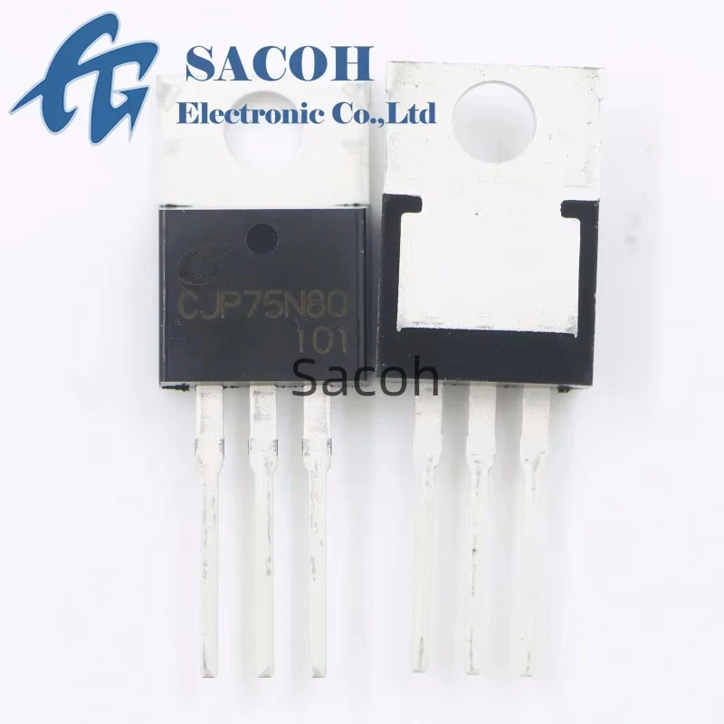

New Original 10Pcs/Lot CJP75N80 75N80 TO-220 75A 80V Power MOSFET Transistor In Stock