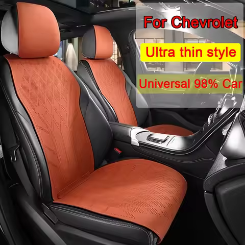 Ultrathin Car Seat Cover Suede Leather Seat Cushion Protector Pad Mat For Chevrolet Cruze Spark Sonic Camaro Volt Bolt Trax