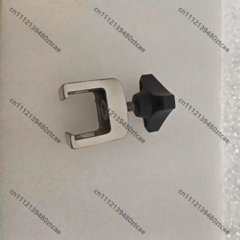 Operating Table Square Slider Waist Shoulder Support Fixator Guide Rail Connector Fits 30mm Side Rail Surgical Bed Accessory