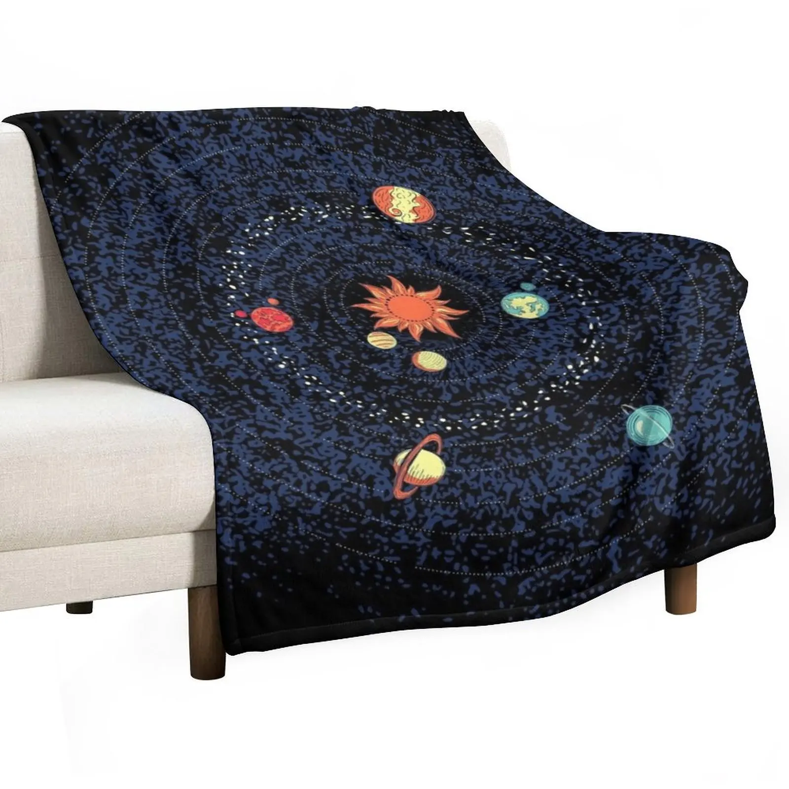 

The Solar System Throw Blanket for babies Fashion Sofas Camping Kid'S Blankets