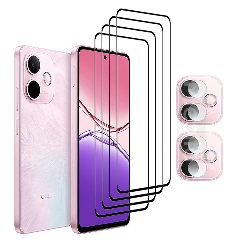 

Full Cover For OPPO A5 Pro 4G A5 Pro Screen protector Full glue Anti-Scratch and Soft fiber Camera film