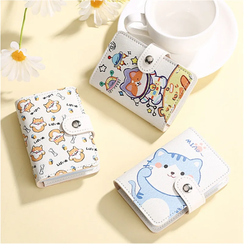 Mini tarjetero F-T con 20 ranuras para tarjetas + 2 ranuras para identificación, monedero porta tarjetas bancarias antidesmagnetización, D fácil de usar 10,5x2x7,2