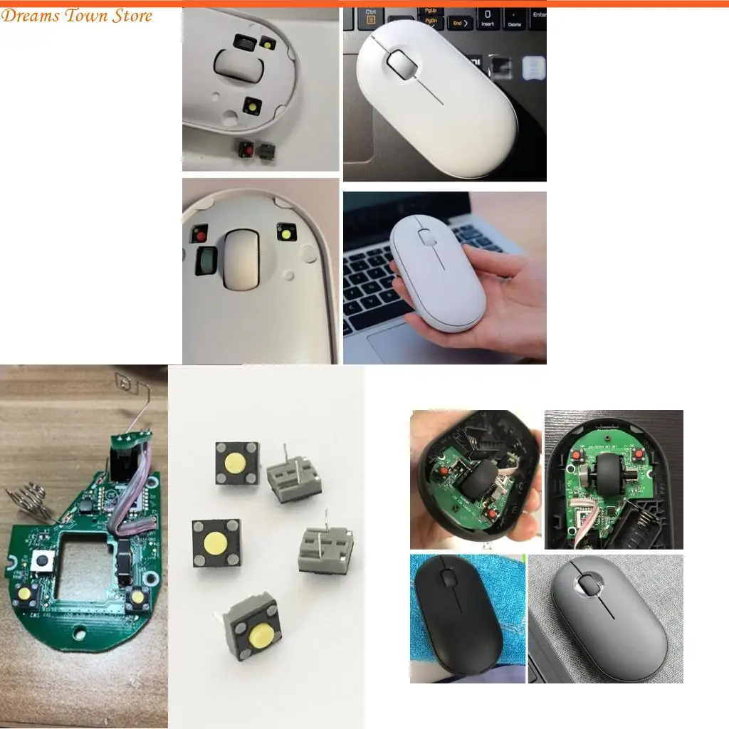 

HX6A 2 Pieces for Consumer Electronics Micro Switches for Gaming Mouse Micro Switch