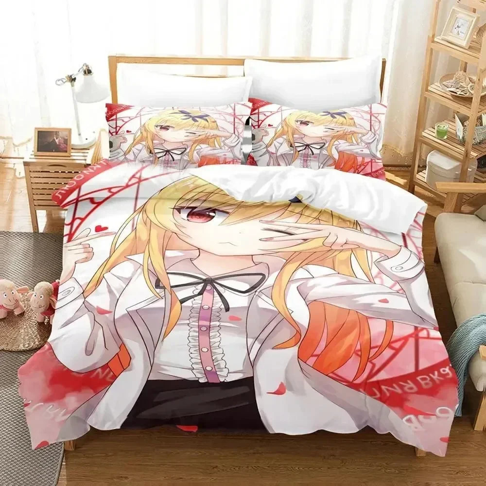 

Arifureta From Commonplace To World's Strongest Bedding Set Bedroom Soft Modern Bedspreads Comefortable Duvet Cover Pillowcase