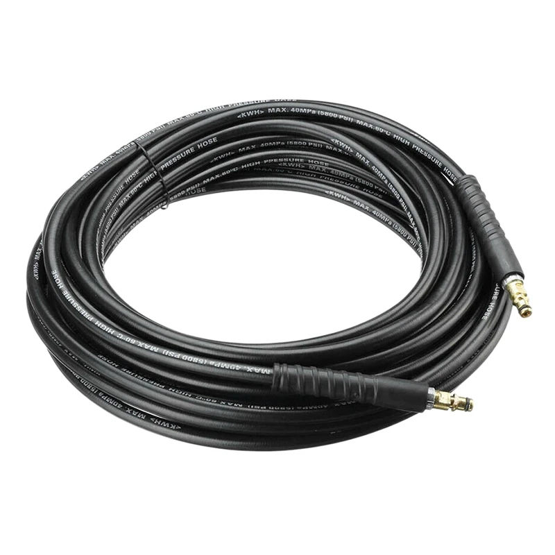 

15M/50FT 40Mpa Pressure Washer Hose Water Cleaning For Karcher K2 K3 K4 K5 K7