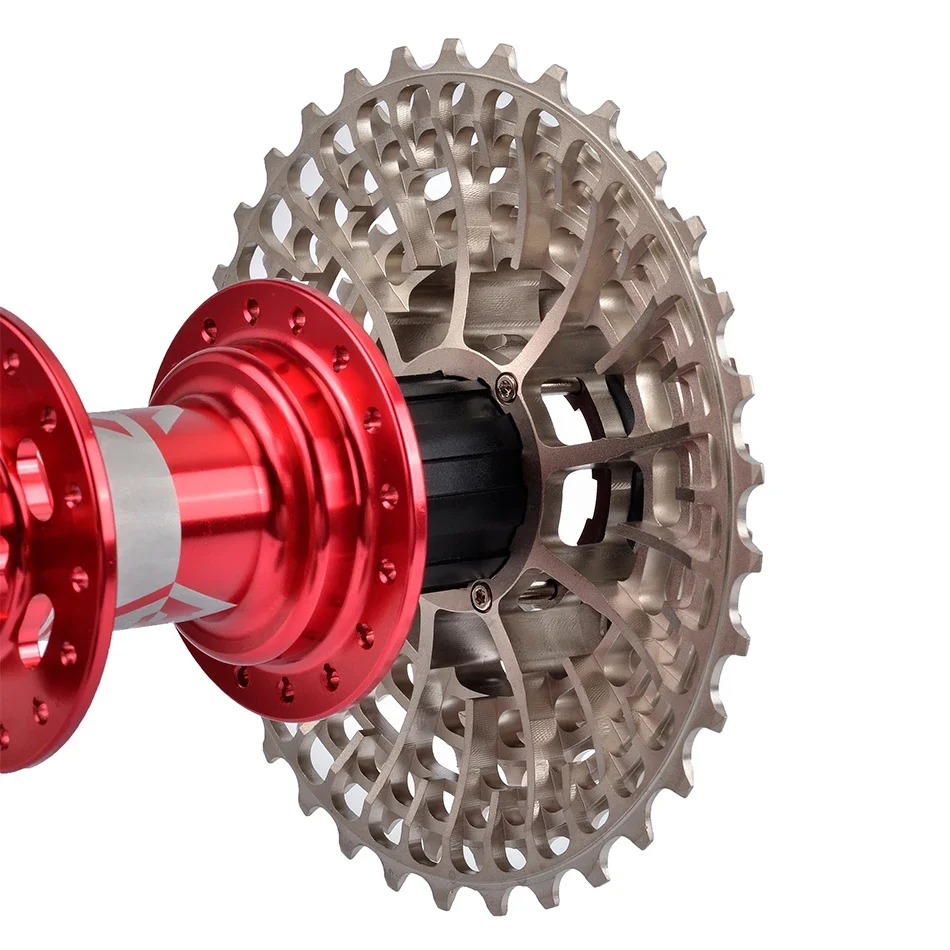 SUNSHINE Ultra-light Road Bike Freewheel CNC Hollow 7075 Aluminum Alloy HyperGlide Cassette for Shimano 11/12speed R7000 R8000