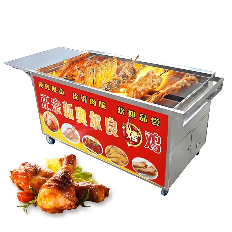 New barbecue shop motor oven rotating chicken