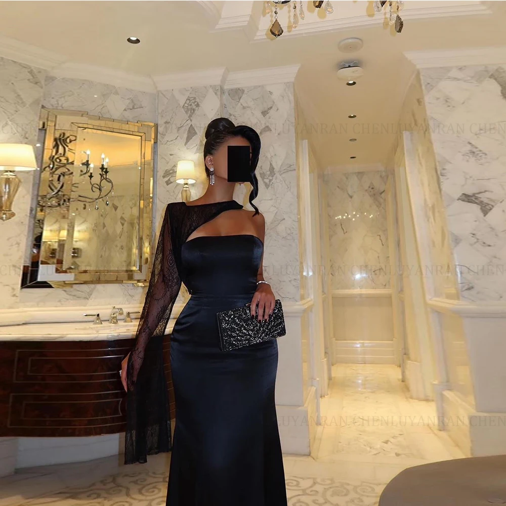 

MOLISA индивидуальное атласное однотонное вечернее свадебное платье с воротником-лодочкой в Саудовской Аравии, сексуальное вечернее свадебное платье русалки с открытой спиной